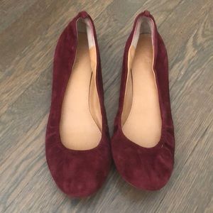 COPY - J crew suede ballet flats